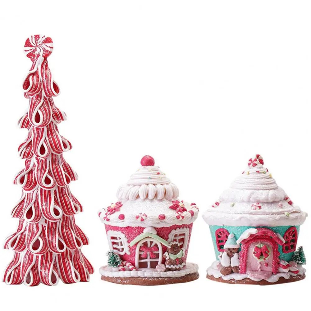 Creative Bread Cake House Model Christmas Miniature Ornament Compact Christmas Ornament Bright Color Party Accessories
Creative Bread Cake House Model Christmas Miniature Ornament Compact Christmas Ornament Bright Color Party Accessories
