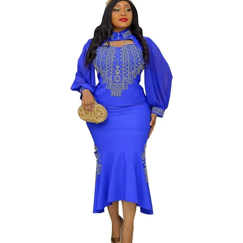 2 Piece Sets African Clothes For Women New Dashiki Diamond Tops And Skirts Suits Elegant Turkish Party Outfit Dress Set
2 Piece Sets African Clothes For Women New Dashiki Diamond Tops And Skirts Suits Elegant Turkish Party Outfit Dress Set