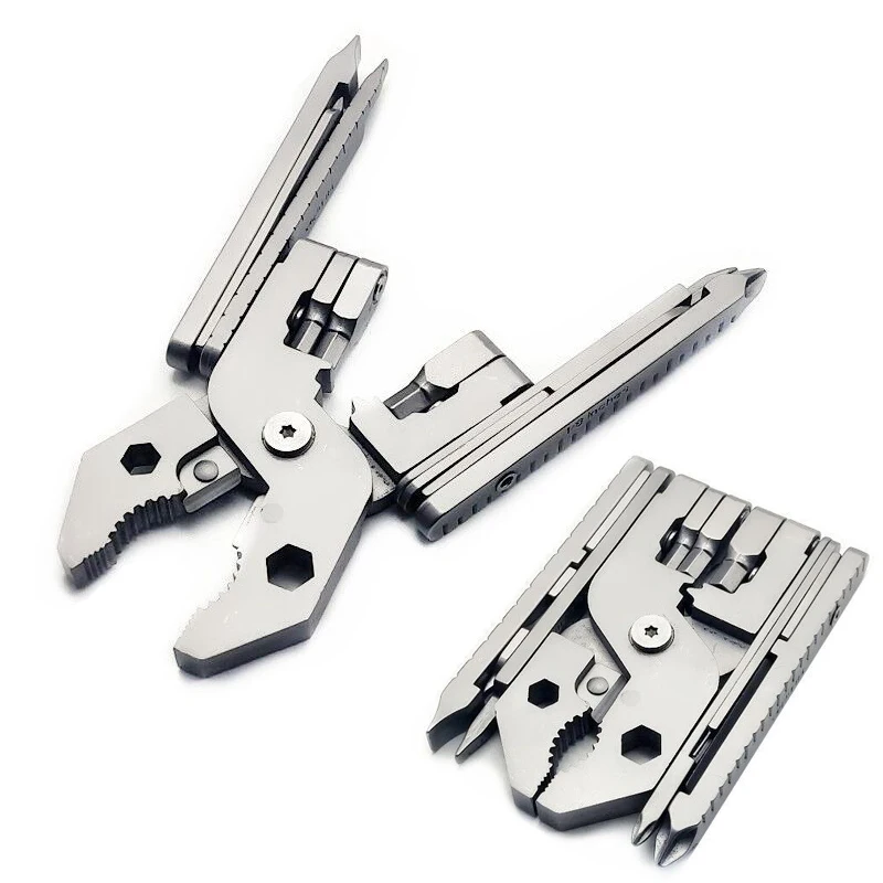Mini Multitool EDC Multifunctional Folding Tools Plier Camping Riding Pocket Knife Pliers Portable Survival Kit Screwdriver
Mini Multitool EDC Multifunctional Folding Tools Plier Camping Riding Pocket Knife Pliers Portable Survival Kit Screwdriver