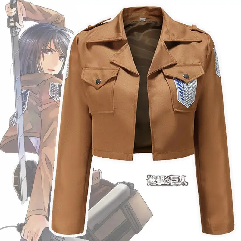Attack on Titan Jacket Shingeki no Kyojin jacket Legion Cosplay women Costume Any Size High Quality men Jacket Coat Eren Levi
Attack on Titan Jacket Shingeki no Kyojin jacket Legion Cosplay women Costume Any Size High Quality men Jacket Coat Eren Levi