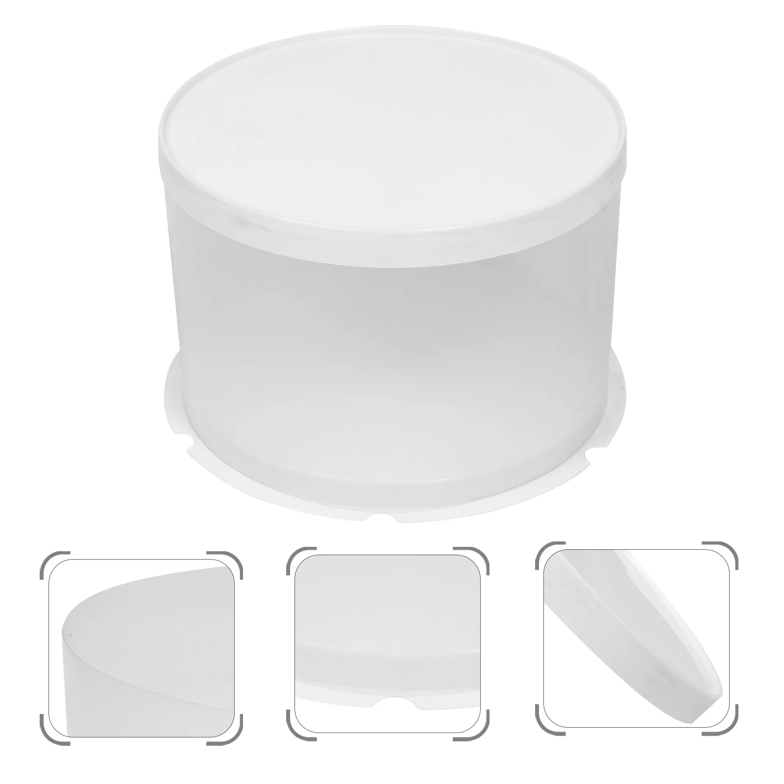 Cake Box Carrier Boxes Clear Cupcake Container Round Packaging Transparent Bakery Holder Keeper Dessert Lid Dome Gift Wedding
Cake Box Carrier Boxes Clear Cupcake Container Round Packaging Transparent Bakery Holder Keeper Dessert Lid Dome Gift Wedding