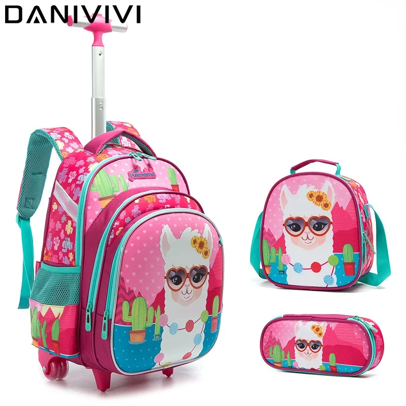 Children School Rolling Backpack Bag Boy's Wheeled Backpack Bag Kids School Backpack on Wheels Trolley Backpacks Bags for Girls
Children School Rolling Backpack Bag Boy's Wheeled Backpack Bag Kids School Backpack on Wheels Trolley Backpacks Bags for Girls