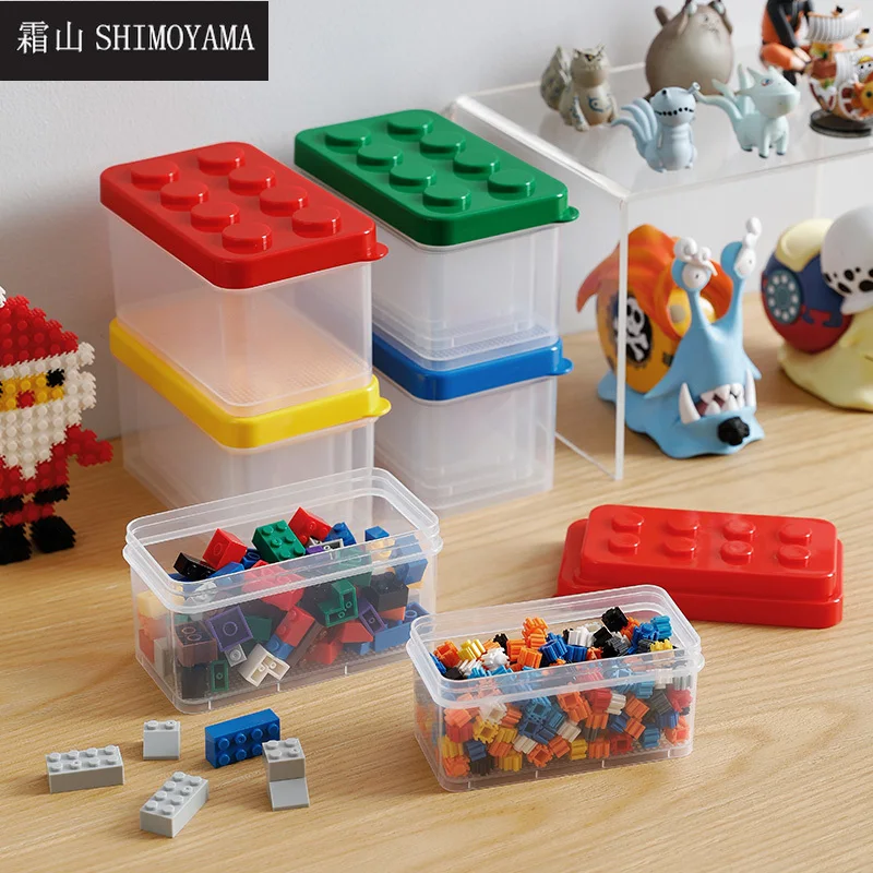 SHIMOYAMA 3pcs Mini Toys Storage Box Kids Building Blocks Plastic Colorful Organizer Container for Home Child Daily Neatening
SHIMOYAMA 3pcs Mini Toys Storage Box Kids Building Blocks Plastic Colorful Organizer Container for Home Child Daily Neatening