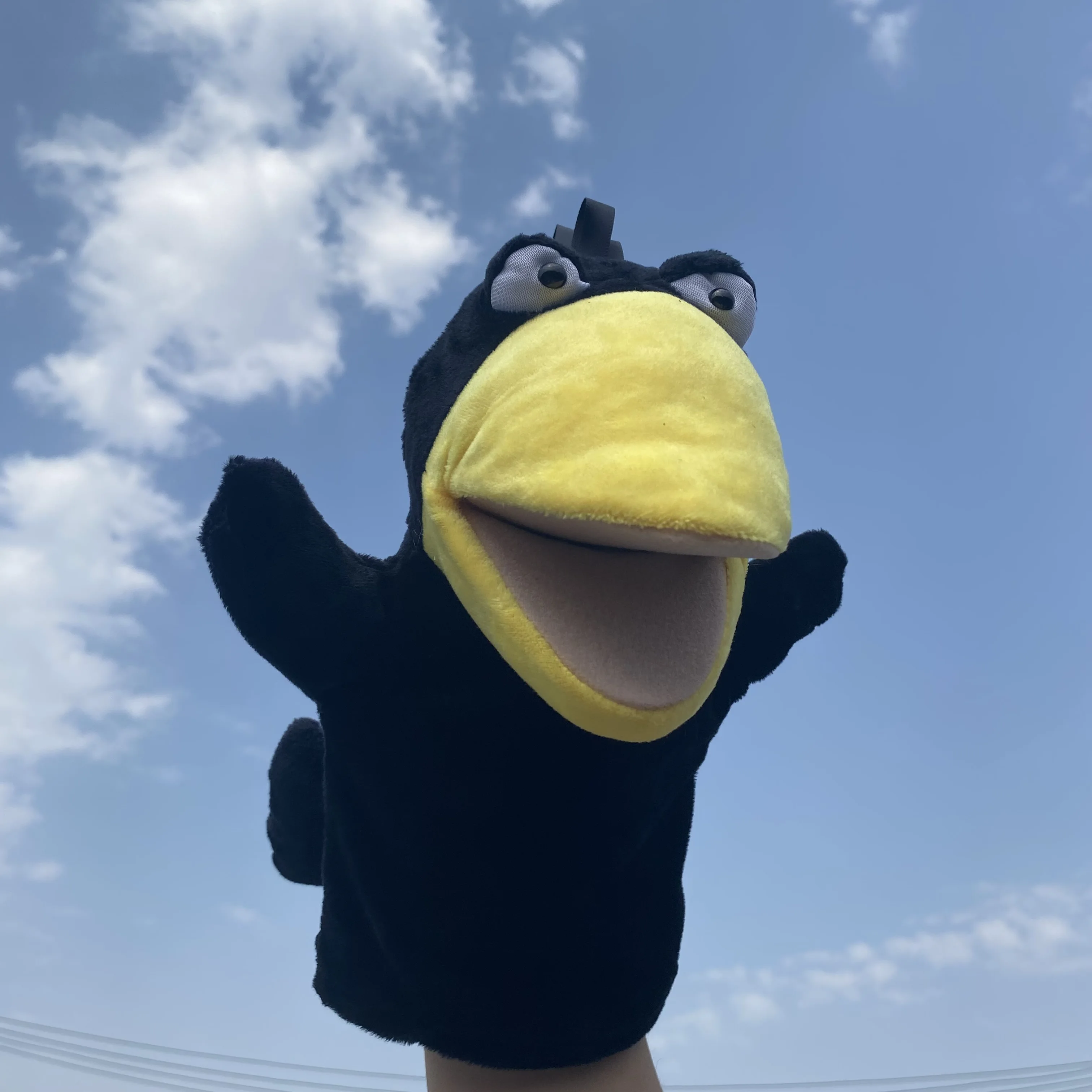 24cm Black crow forest style Plush toy Corvus Action Toy Figures Hand puppet cute plush doll Props educational toys
24cm Black crow forest style Plush toy Corvus Action Toy Figures Hand puppet cute plush doll Props educational toys