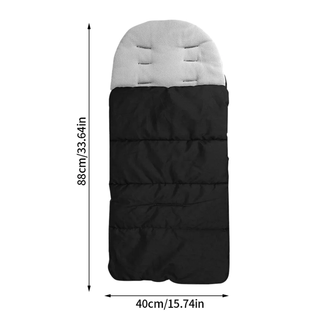 Детский спальный мешок Универсальная коляска для малыша Footmuff уютная детская теплая пусковая площадка, черный
Детский спальный мешок Универсальная коляска для малыша Footmuff уютная детская теплая пусковая площадка, черный