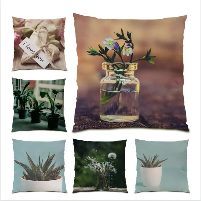 Potted Plant Cushion Cover 45x45 Grass Flowers Home Living Room Decoration Photography Throw Pillow Covers Polyester Linen E1391
Potted Plant Cushion Cover 45x45 Grass Flowers Home Living Room Decoration Photography Throw Pillow Covers Polyester Linen E1391