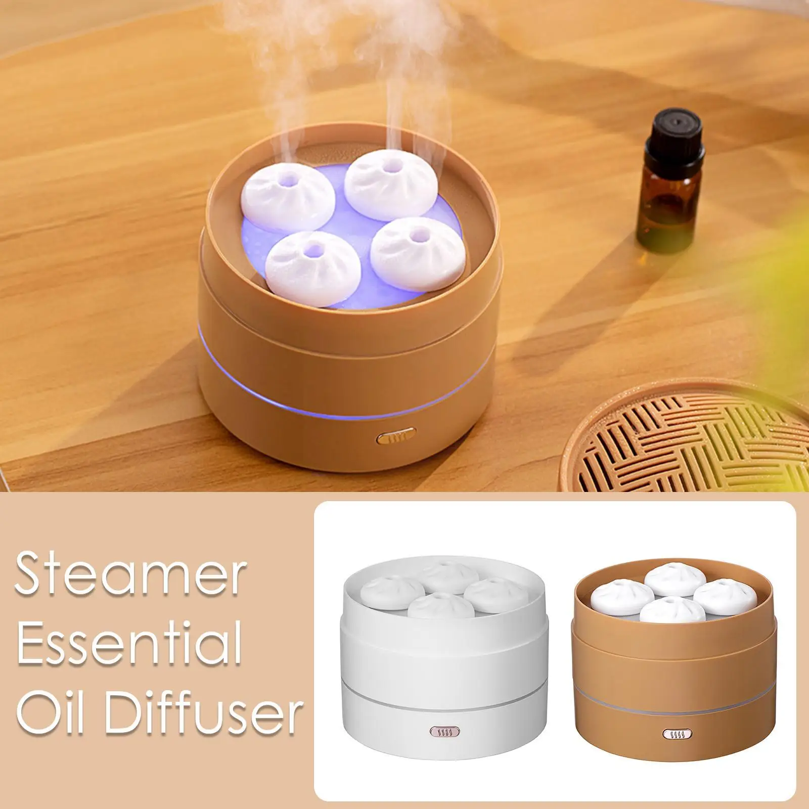 New Steamer Shape Aromatherapy Essential Oil Diffuser USB Ultrasonic Air Humidifier With LED Light For Home Desk Aroma Diff P7G6
New Steamer Shape Aromatherapy Essential Oil Diffuser USB Ultrasonic Air Humidifier With LED Light For Home Desk Aroma Diff P7G6