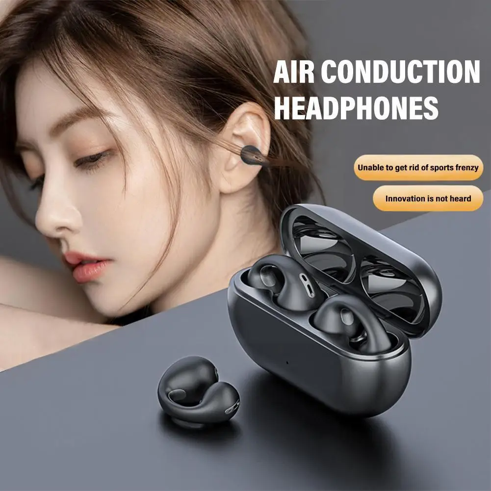 New Air-conducting Earphones Wireless Earphones With Earphones Waterproof Earphones Long Standby Microphone Z5J7
New Air-conducting Earphones Wireless Earphones With Earphones Waterproof Earphones Long Standby Microphone Z5J7