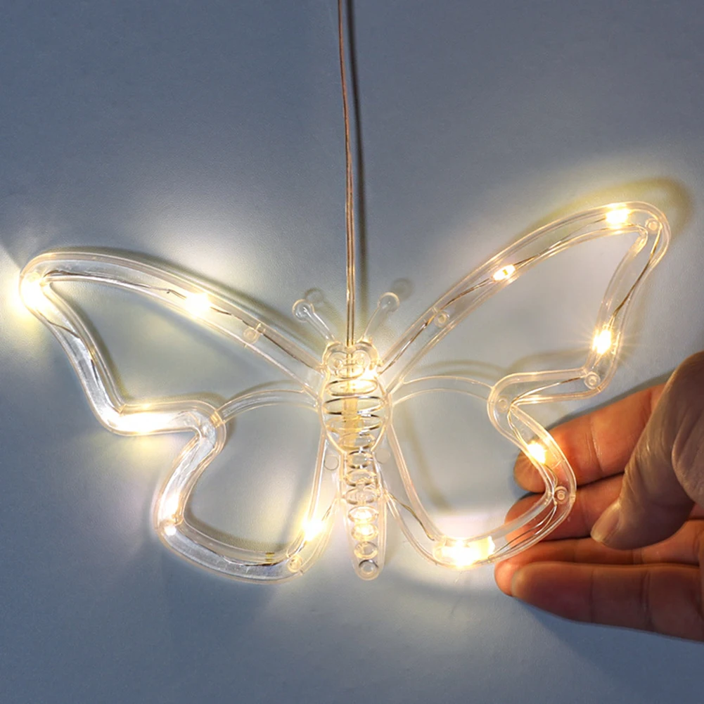 LED Large Butterfly String Light Battery Powered Hanging Ceiling Lamp for Christmas Shop Window Christmas Party Curtain Lights
LED Large Butterfly String Light Battery Powered Hanging Ceiling Lamp for Christmas Shop Window Christmas Party Curtain Lights