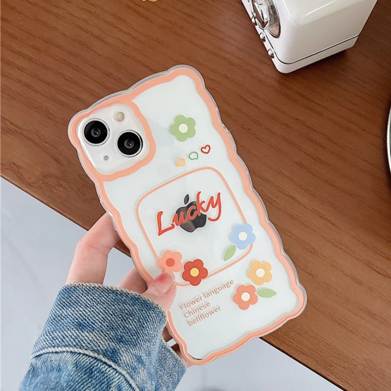 Cute Colorful Graffiti Flowers Wave Frame Phone Case For iPhone 13 11 12 Pro X XR XS Max 13MINI 7 8Plus Cartoon Clear Soft Cover
Cute Colorful Graffiti Flowers Wave Frame Phone Case For iPhone 13 11 12 Pro X XR XS Max 13MINI 7 8Plus Cartoon Clear Soft Cover