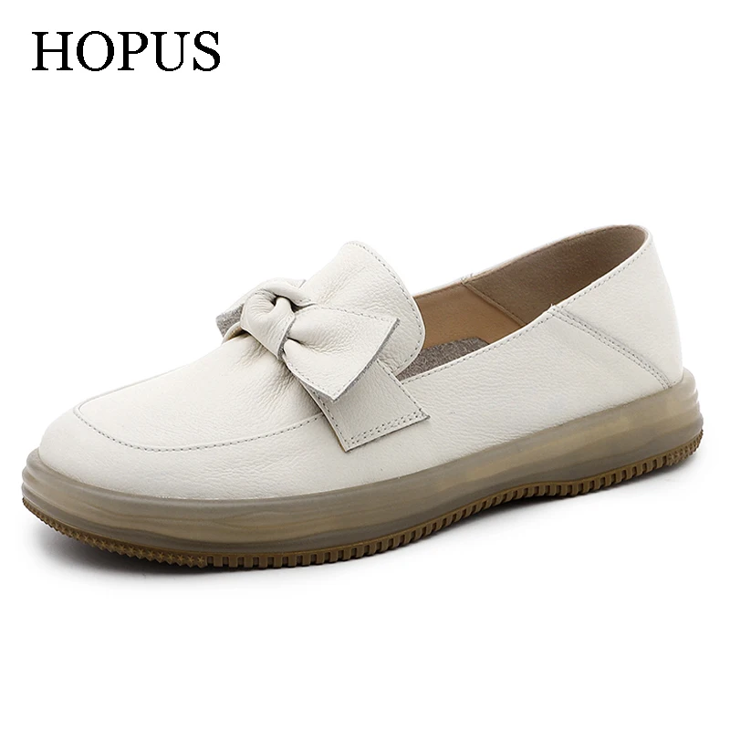 HOPUS Women Shoes Fashion Genuine Leather New Shoes For Women 2022 High Quality Breathable Ladies Bow White Flats Shoes Casual
HOPUS Women Shoes Fashion Genuine Leather New Shoes For Women 2022 High Quality Breathable Ladies Bow White Flats Shoes Casual