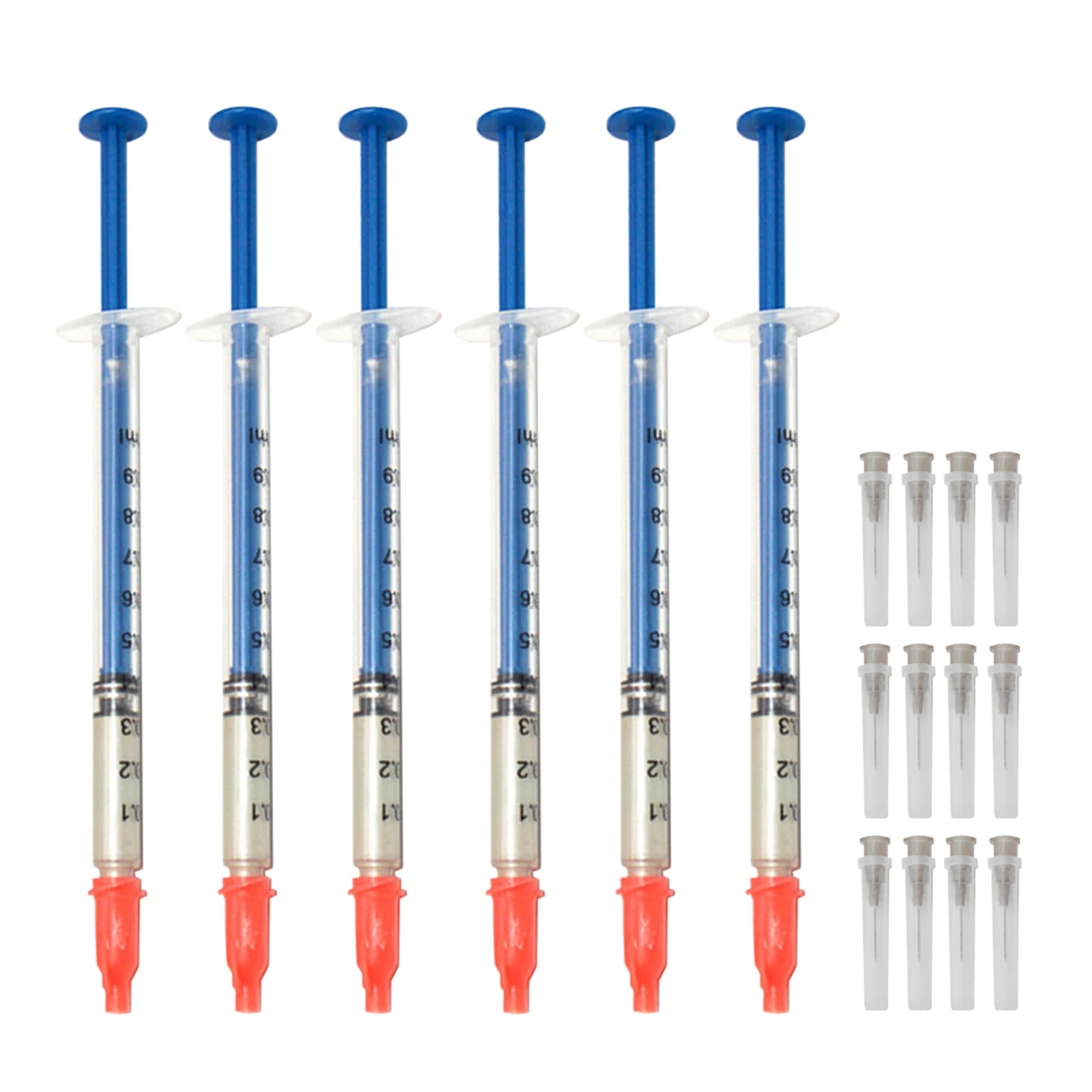 6pcs 0.2ml 0.3ml 0.4ml Conductive Adhesive Glue DIY Circuit Board Motherboard Silver Paint PCB Rubber Repair Keyboard Paste Wire
6pcs 0.2ml 0.3ml 0.4ml Conductive Adhesive Glue DIY Circuit Board Motherboard Silver Paint PCB Rubber Repair Keyboard Paste Wire
