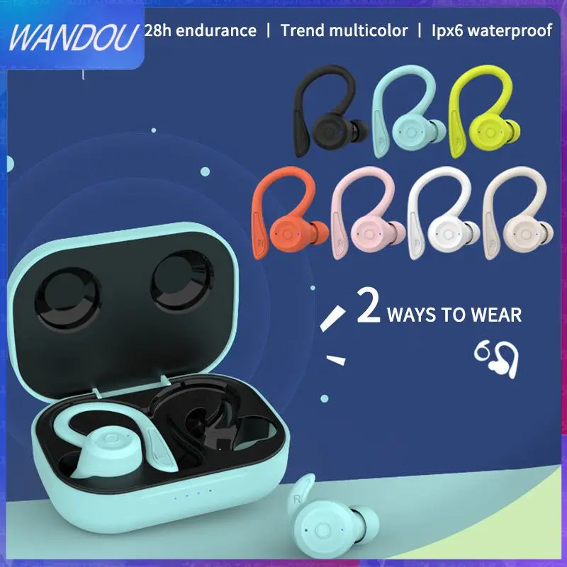 Noise Reduction Earphone Waterproof Automatic Pairing Tws Headphone With Charging Box Wireless Headset
Noise Reduction Earphone Waterproof Automatic Pairing Tws Headphone With Charging Box Wireless Headset