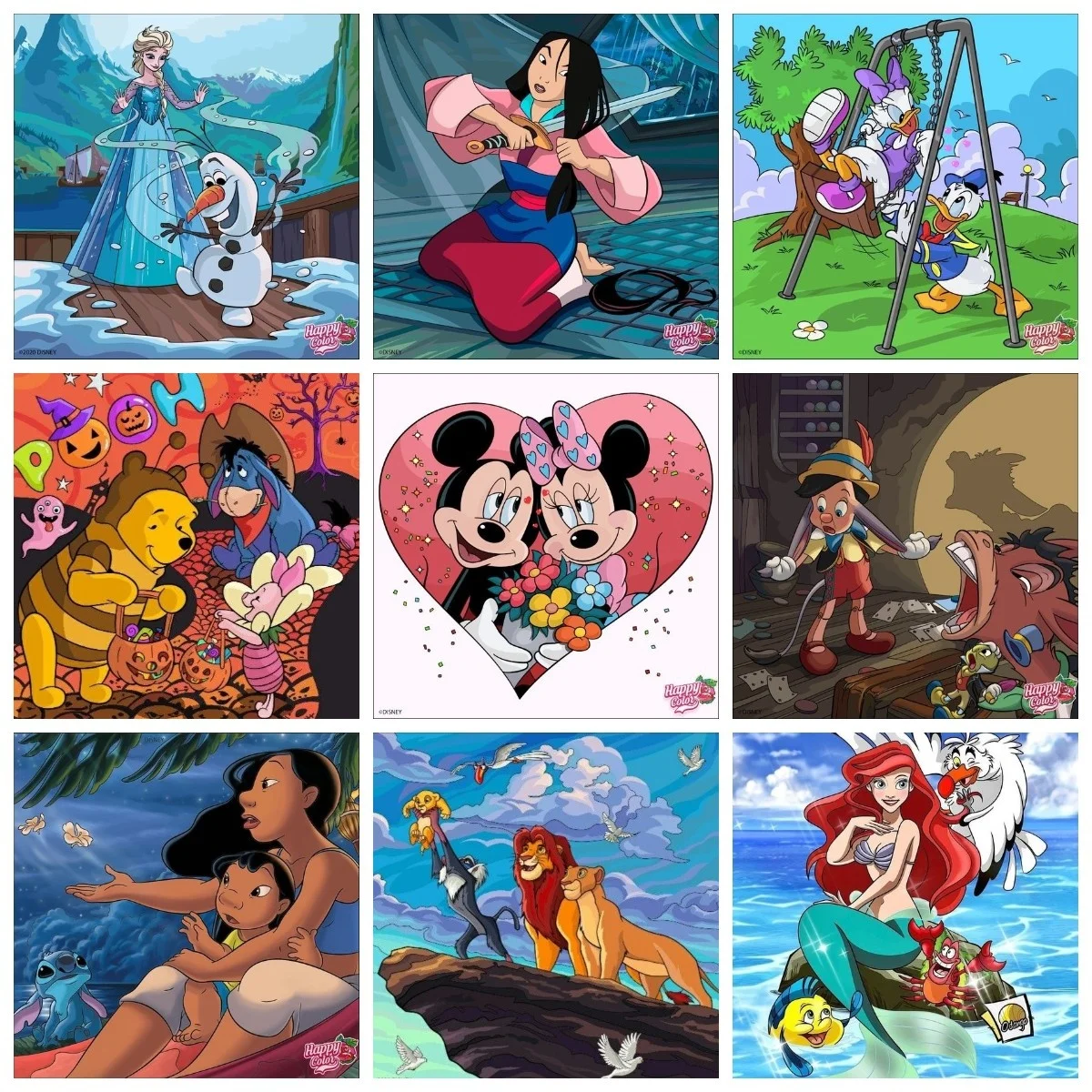 5D Diamond Painting Disney Cartoon Characters Pooh Mulan Stitch Mickey Embroidery Cross Stitch Kits Art Mosaic Home Decor Gifts
5D Diamond Painting Disney Cartoon Characters Pooh Mulan Stitch Mickey Embroidery Cross Stitch Kits Art Mosaic Home Decor Gifts
