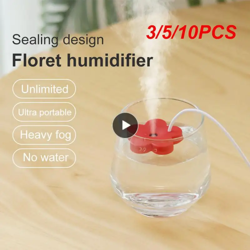 3/5/10PCS Portable Flower Design Fragrance Sprayer Nano Mist Mist Maker Quiet Humidification Air Humidifier Water Mist Diffuser
3/5/10PCS Portable Flower Design Fragrance Sprayer Nano Mist Mist Maker Quiet Humidification Air Humidifier Water Mist Diffuser