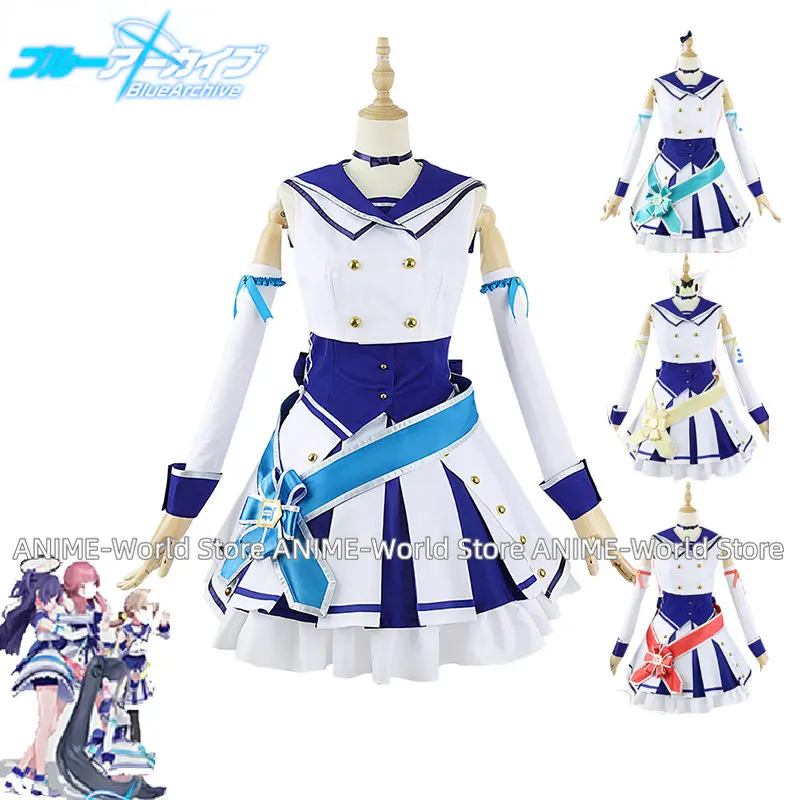 Игровой синий архив Ajitani Hifumi Rikuhatima Hayase Yuka Tendou Arisu Косплей Костюм Хэллоуин Униформа платье на заказ
Игровой синий архив Ajitani Hifumi Rikuhatima Hayase Yuka Tendou Arisu Косплей Костюм Хэллоуин Униформа платье на заказ