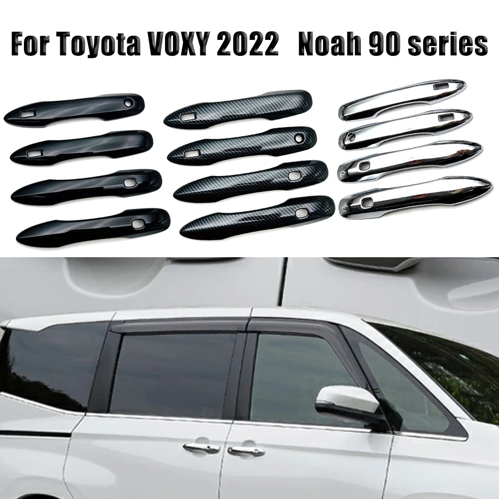 4x ABS Modified Car Left & Right Side Door Handle Cover Case Protector Trim For Toyota Noah 2022 Voxy 90 Series Car Accessories
4x ABS Modified Car Left & Right Side Door Handle Cover Case Protector Trim For Toyota Noah 2022 Voxy 90 Series Car Accessories