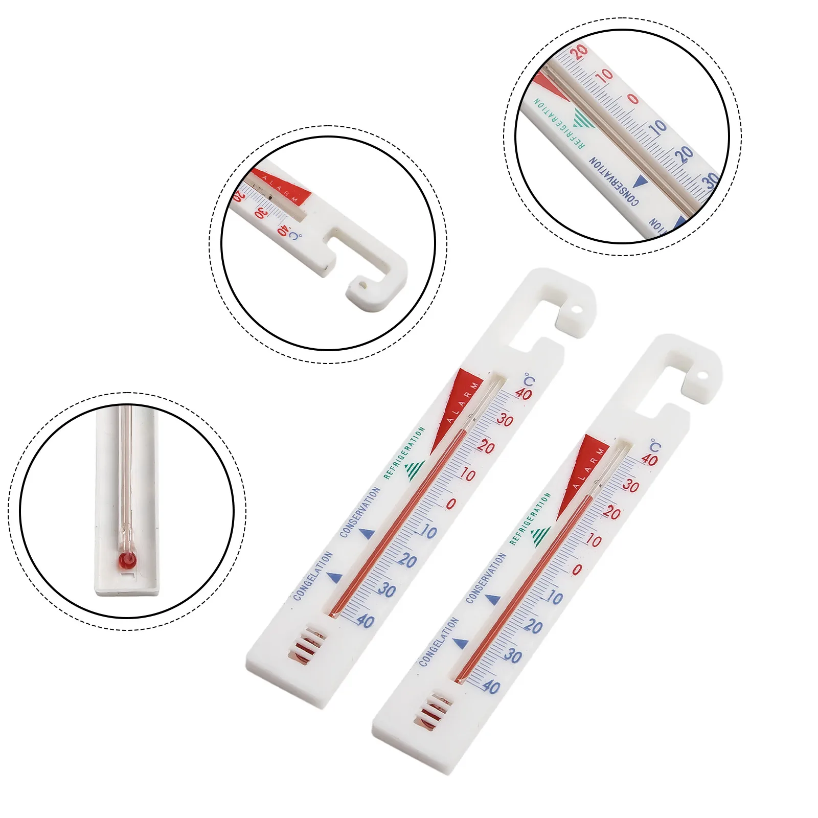 Freezer Thermometer 2PCS 2X 40°C To -40°C Analogue Garden Indoor & Outdoor Room Weatherproof Practical Material
Freezer Thermometer 2PCS 2X 40°C To -40°C Analogue Garden Indoor & Outdoor Room Weatherproof Practical Material