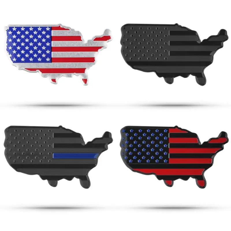 USA 3D Logo Badge National Flag America Car Sticker Decal Badge Emblem Aluminum Car Styling Sticker
USA 3D Logo Badge National Flag America Car Sticker Decal Badge Emblem Aluminum Car Styling Sticker