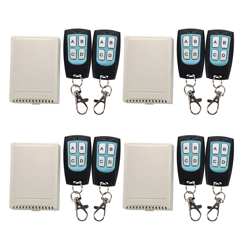 Hot YO-4X DC 12V 4 Channel 200M Wireless RF Remote Control Switch 2 Transmitter + Receiver
Hot YO-4X DC 12V 4 Channel 200M Wireless RF Remote Control Switch 2 Transmitter + Receiver