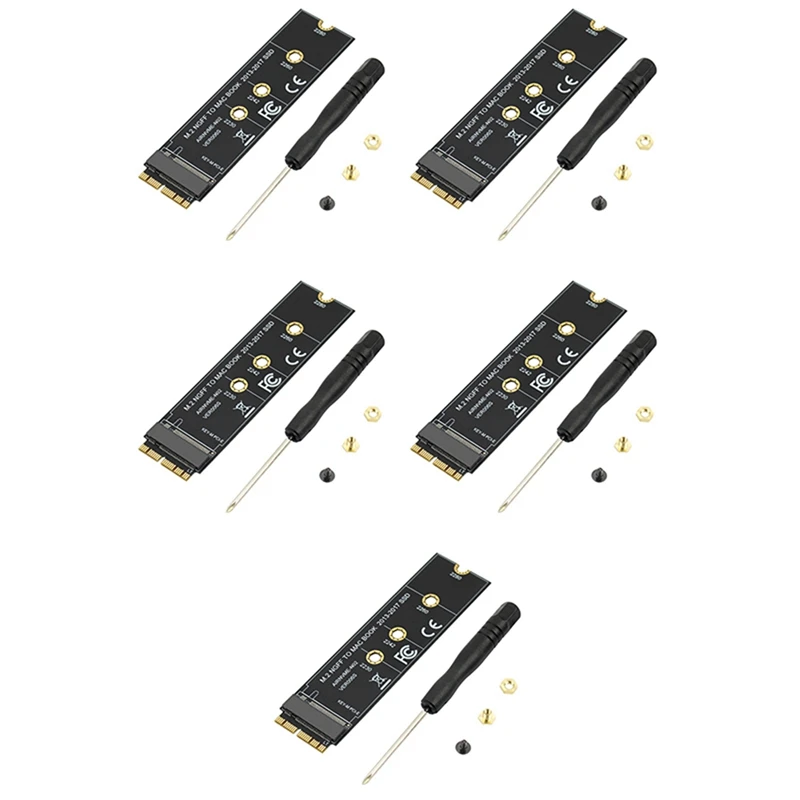 5 шт. M.2 NVME SSD преобразователь адаптер карты для Air Pro Retina 2013-2017 NVME/AHCI SSD комплект для A1465 A1466 A1398 A1502
5 шт. M.2 NVME SSD преобразователь адаптер карты для Air Pro Retina 2013-2017 NVME/AHCI SSD комплект для A1465 A1466 A1398 A1502