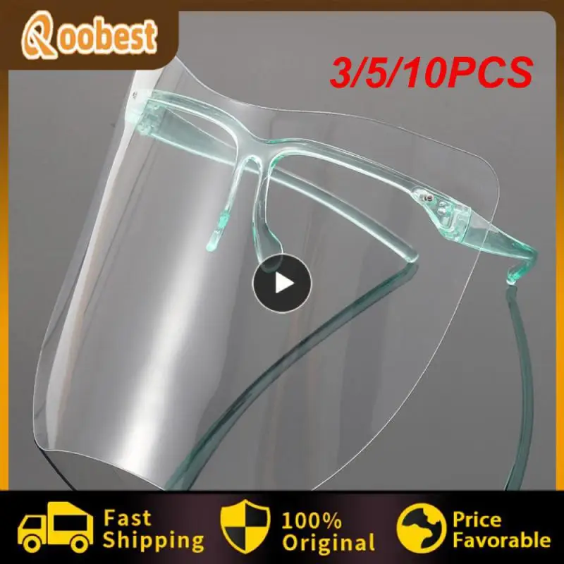 10PCS Reusable Face mask pc+pet face screen ultra-clear double-sided coating real anti-fog mask windproof goggles Face screen
10PCS Reusable Face mask pc+pet face screen ultra-clear double-sided coating real anti-fog mask windproof goggles Face screen