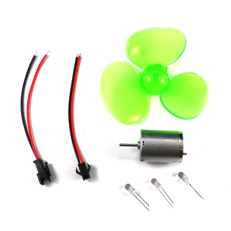 for Dc Motor DIY Kit Small Motor Micro Wind Turbines Small Motor Blades Generator
for Dc Motor DIY Kit Small Motor Micro Wind Turbines Small Motor Blades Generator