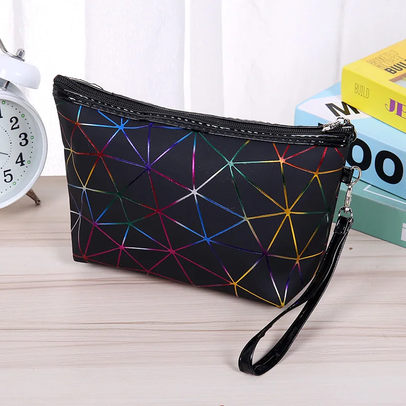 Waterproof Pu Korean Cosmetic Bag Colorful Wash Bag Hand-held Cosmetic Storage Bag Makeup Case
Waterproof Pu Korean Cosmetic Bag Colorful Wash Bag Hand-held Cosmetic Storage Bag Makeup Case