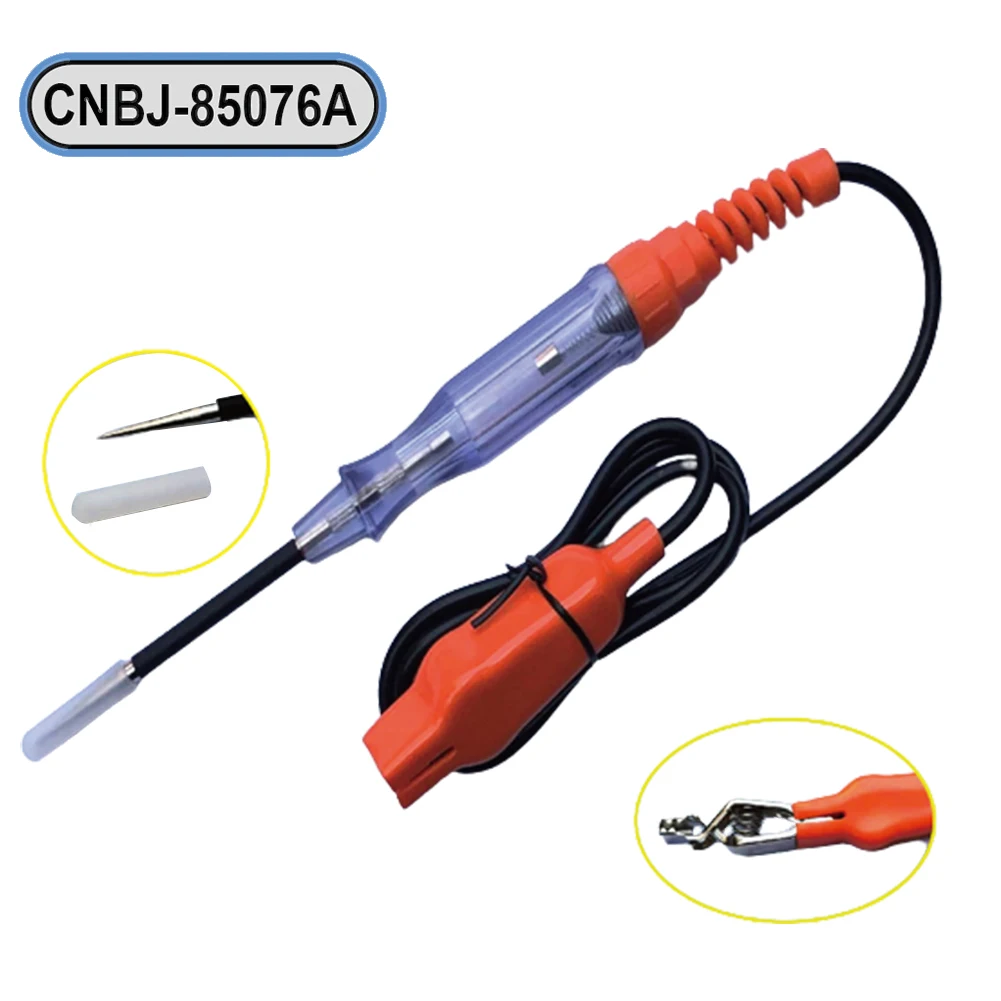 6v-12v-24v DC Car Truck Voltage Circuit Tester Auto Circuit Line Test Volt Met Probe Pen Fuse Detection Automobile Repair Tool
6v-12v-24v DC Car Truck Voltage Circuit Tester Auto Circuit Line Test Volt Met Probe Pen Fuse Detection Automobile Repair Tool