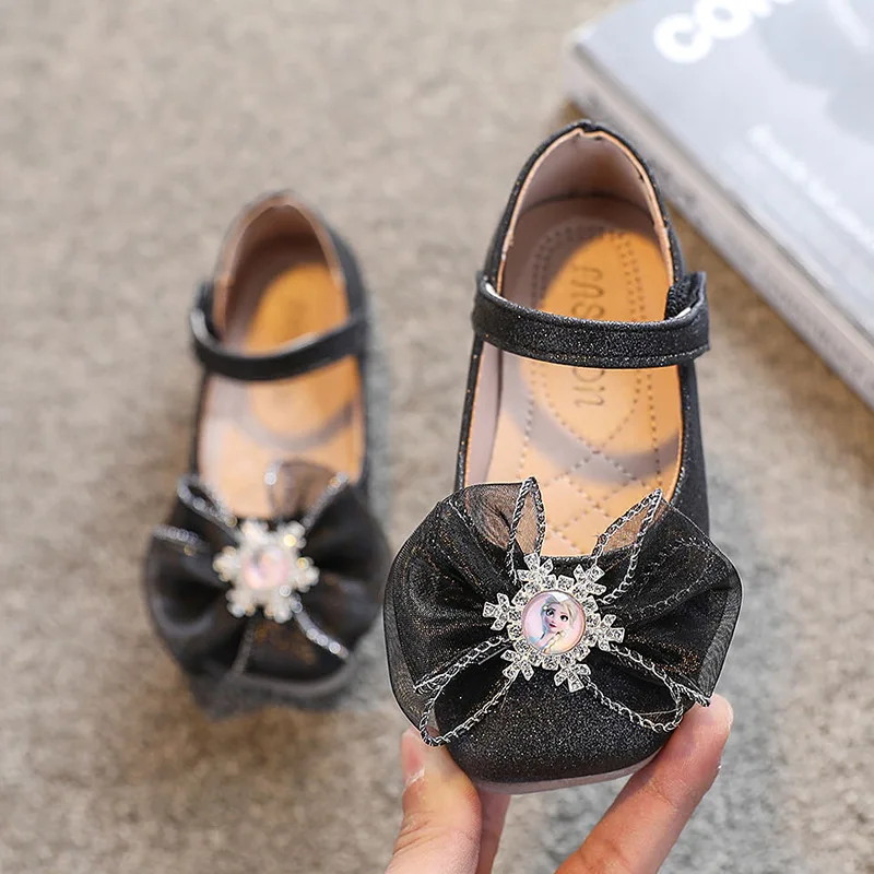 Children Leather Shoes Rhinestone Bow Mesh Crystal Princess Girls Party Dance Shoes Baby Student Flats Kids Performance Shoes
Children Leather Shoes Rhinestone Bow Mesh Crystal Princess Girls Party Dance Shoes Baby Student Flats Kids Performance Shoes