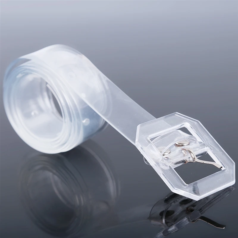Fashion Transparent Women Belt Clear Square Pin Buckle Wide Waist Bands Ladies Waistband Invisible Punk Waist Belt
Fashion Transparent Women Belt Clear Square Pin Buckle Wide Waist Bands Ladies Waistband Invisible Punk Waist Belt