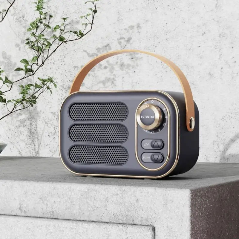 Wireless Loudspeaker Portable Long Battery Life Wireless Bluetooth Audio Retro Card Subwoofer Creative Gift Hifi Type-c Charging
Wireless Loudspeaker Portable Long Battery Life Wireless Bluetooth Audio Retro Card Subwoofer Creative Gift Hifi Type-c Charging
