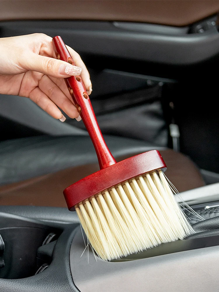 Auto Car Cleaning Brush Automotive Air Conditioner Cleaner Brush With Wooden Handle Car Interior No Scratches Detailing Cleaner
Auto Car Cleaning Brush Automotive Air Conditioner Cleaner Brush With Wooden Handle Car Interior No Scratches Detailing Cleaner