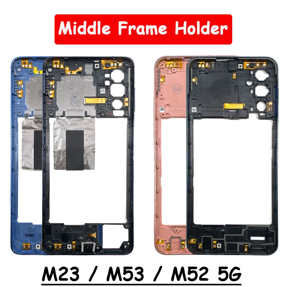 Original For Samsung Galaxy M23 M52 M53 5G M236B M536 Middle Frame Housing Frame Panel Rear Housing Case Panel With Antennas
Original For Samsung Galaxy M23 M52 M53 5G M236B M536 Middle Frame Housing Frame Panel Rear Housing Case Panel With Antennas