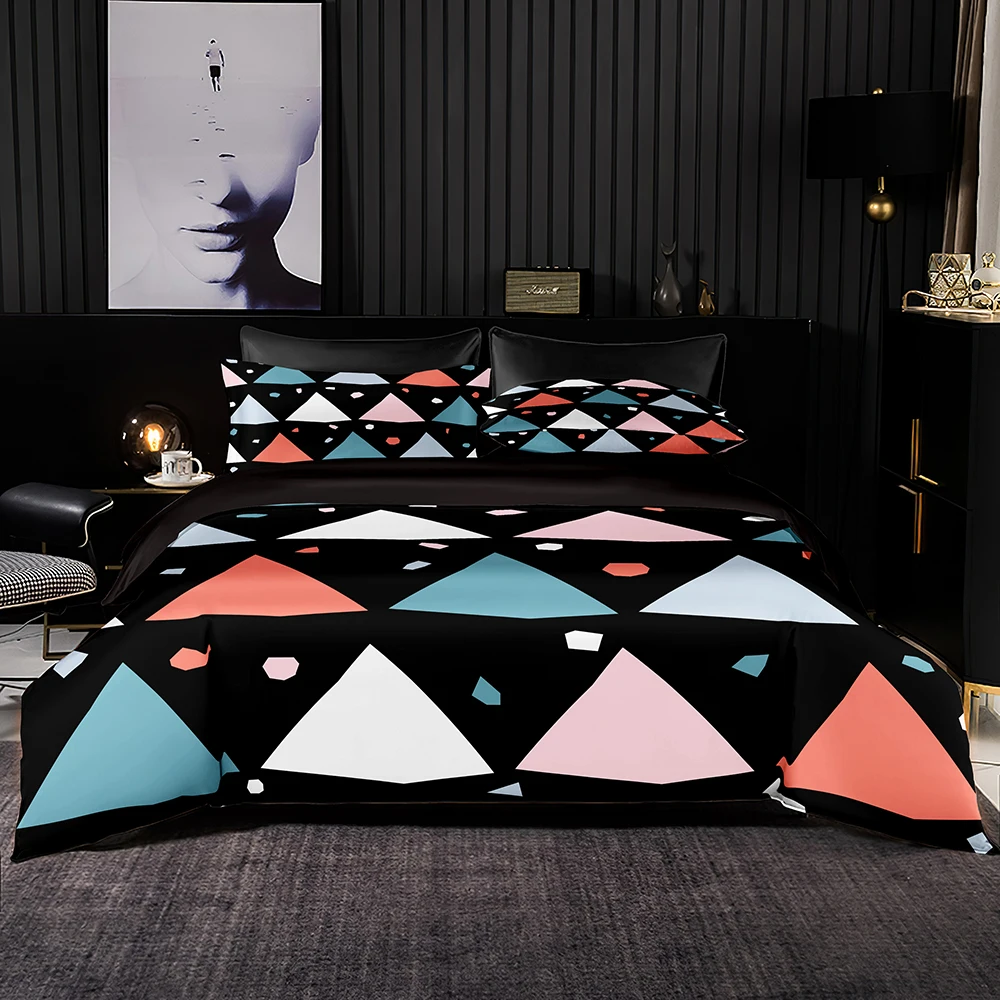 Color Triangle Pattern Bedding Set Morandi Duvet Cover Set & Pillowcase Quilt Cover Queen King Size Dutch Style Bed Accessories
Color Triangle Pattern Bedding Set Morandi Duvet Cover Set & Pillowcase Quilt Cover Queen King Size Dutch Style Bed Accessories