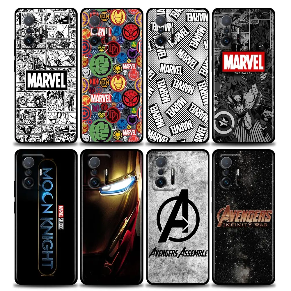 Marvel Phone Case for Xiaomi Mi 12 12X 11i 11 11X 11T Poco X3 NFC M3 Pro F3 GT M4 Case Soft Silicone CoverMarvel Hero Logo
Marvel Phone Case for Xiaomi Mi 12 12X 11i 11 11X 11T Poco X3 NFC M3 Pro F3 GT M4 Case Soft Silicone CoverMarvel Hero Logo