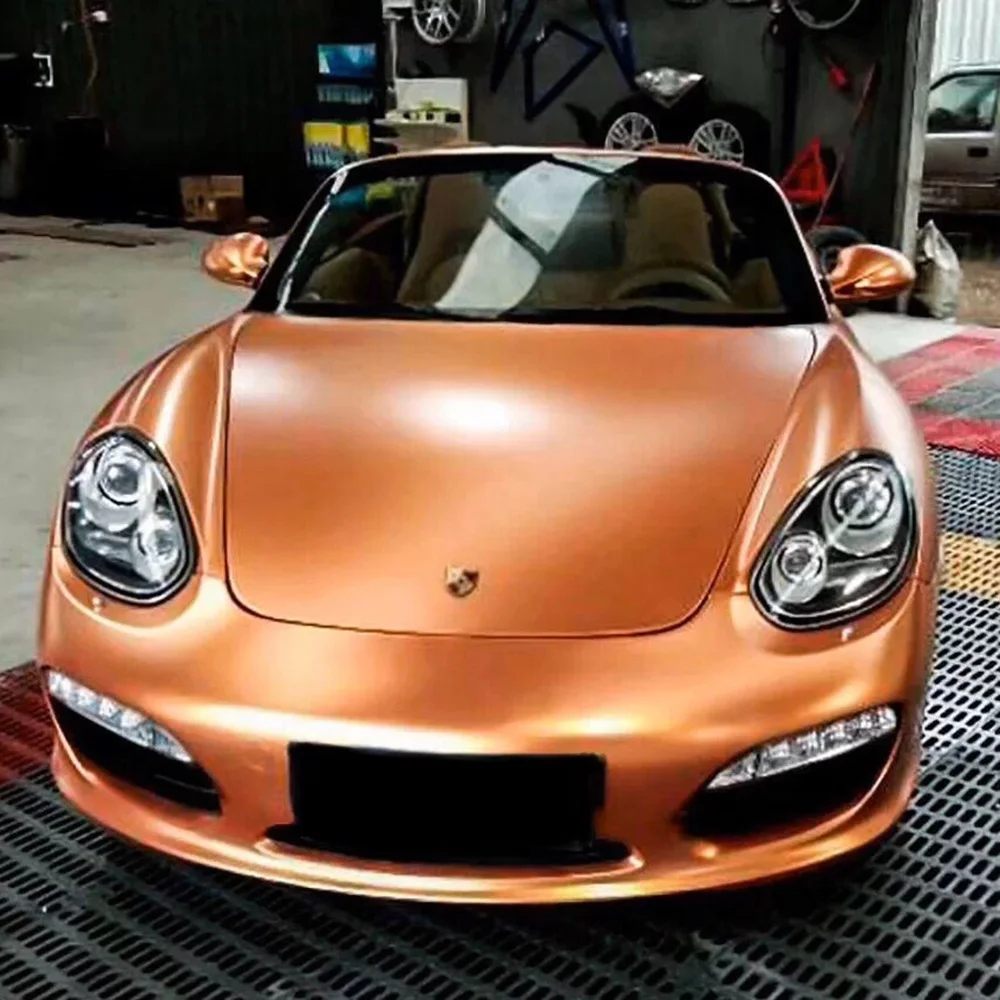 1.52*18m Super Sensitive Automotive Wrap Color Persistent Pearl Metallic Copper Car Paint Protective Films
1.52*18m Super Sensitive Automotive Wrap Color Persistent Pearl Metallic Copper Car Paint Protective Films