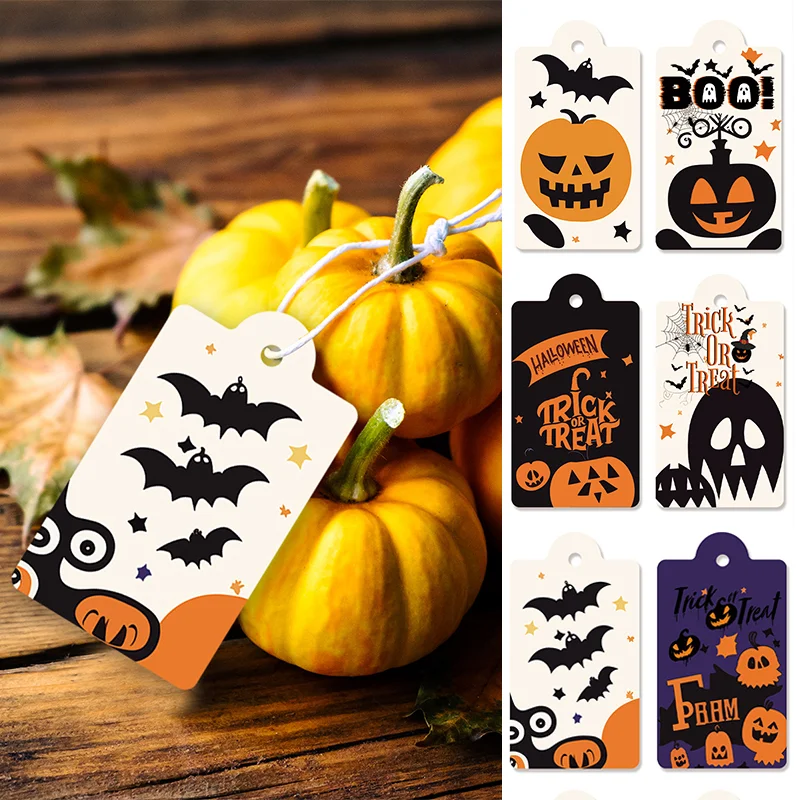 40/80pcs Halloween Label Gift Decoration Halloween Bat Pumpkin Horror Theme Cartoon Gift Bookmark Hang Tag Halloween Decoration
40/80pcs Halloween Label Gift Decoration Halloween Bat Pumpkin Horror Theme Cartoon Gift Bookmark Hang Tag Halloween Decoration