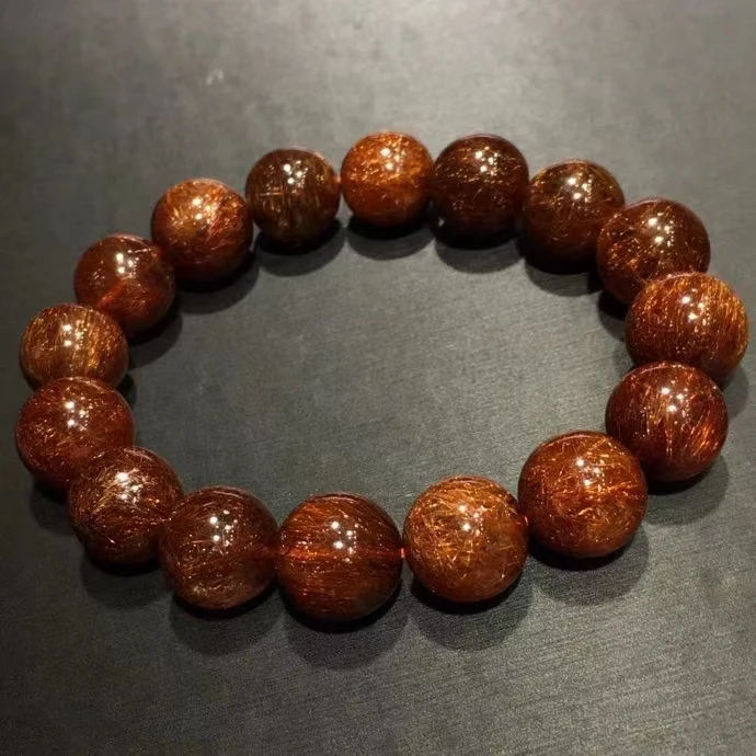 Natural Copper Rutilated Quartz Crystal Bracelet 13mm Clear Beads Brazil Women Man Bracelet Genuine Rutilated Jewelry AAAAA
Natural Copper Rutilated Quartz Crystal Bracelet 13mm Clear Beads Brazil Women Man Bracelet Genuine Rutilated Jewelry AAAAA