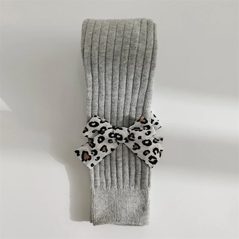 Spring Autum Legging For Girls Children Fashion Leopard Bow Breathable Cotton Knitted Child Trousers Baby Tights Pants
Spring Autum Legging For Girls Children Fashion Leopard Bow Breathable Cotton Knitted Child Trousers Baby Tights Pants