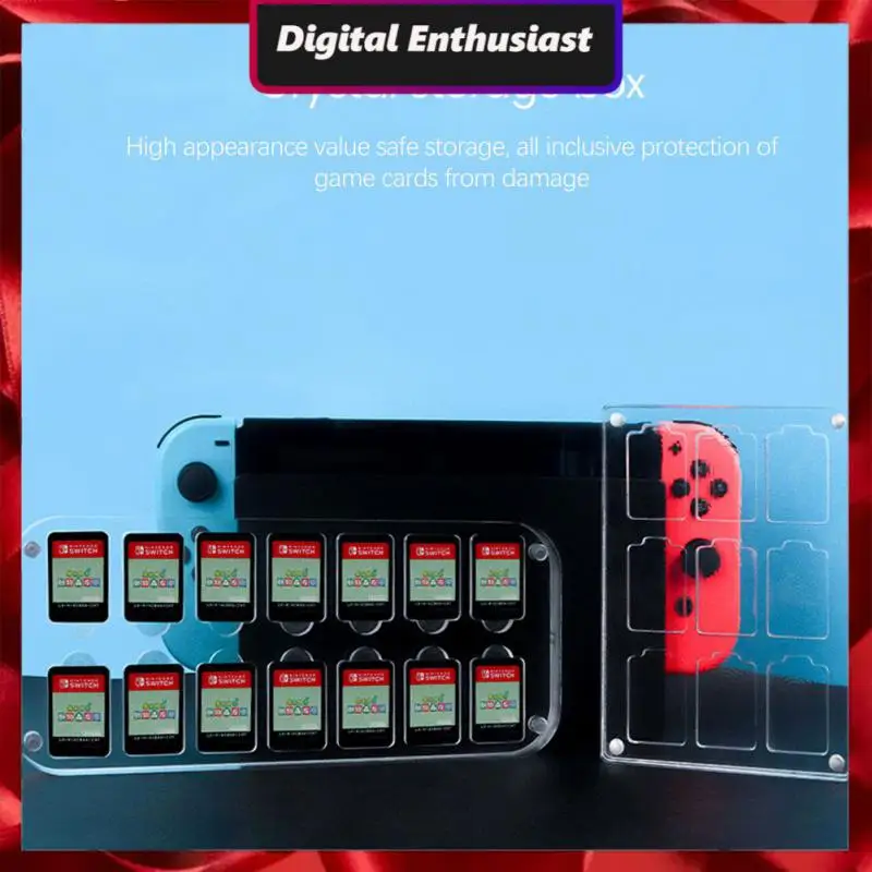 Display Stand Storage Box Shockproof Transparent Protective Shell Acrylic Protective Case For Switch Game Card Case
Display Stand Storage Box Shockproof Transparent Protective Shell Acrylic Protective Case For Switch Game Card Case
