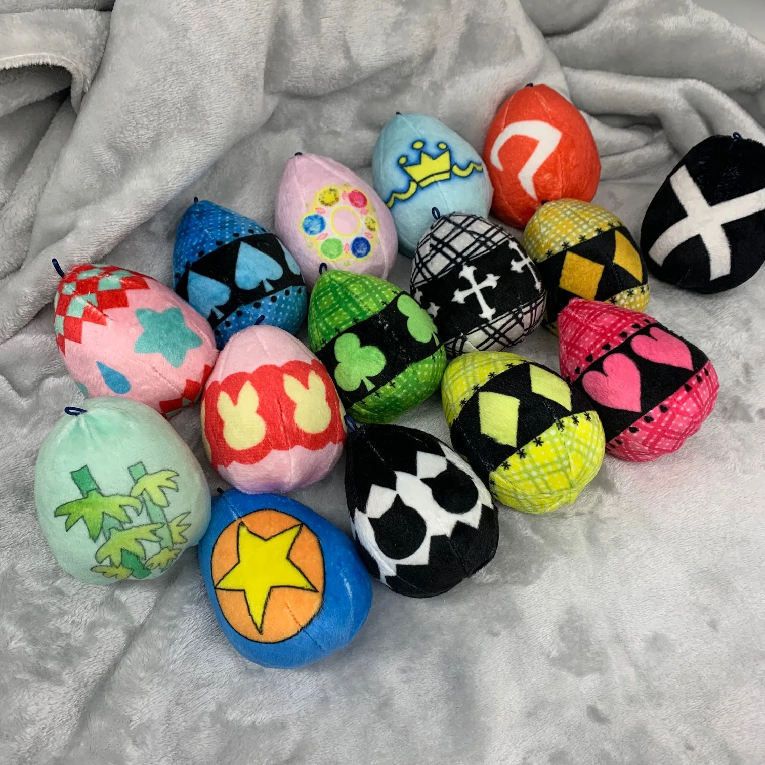 Anime Shugo Chara! Tama Egg Plush Doll Toy Keychain Strap Cosplay 15 Options Magic
Anime Shugo Chara! Tama Egg Plush Doll Toy Keychain Strap Cosplay 15 Options Magic