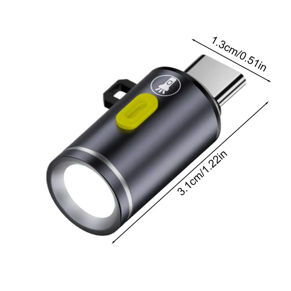 Портативный USB-C фонарь
Портативный USB-C фонарь