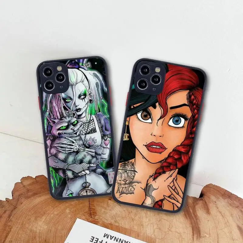 Disney Princess Phone Case For iphone 13 12 11 Pro Max Mini XS 8 7 Plus X SE 2020 XR Matte Transparent Cover
Disney Princess Phone Case For iphone 13 12 11 Pro Max Mini XS 8 7 Plus X SE 2020 XR Matte Transparent Cover