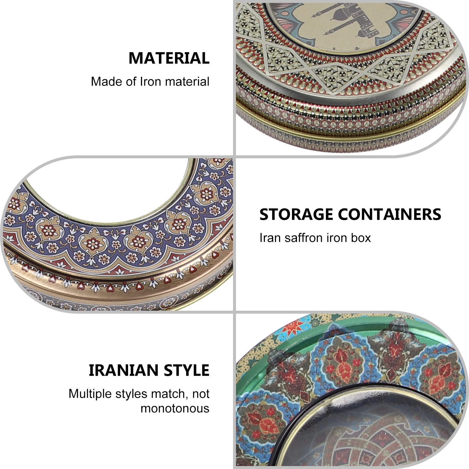 Tin Saffron Storage Boxes Jar Empty Container Cans Tins Tealidsmetal Tinplate Canister Premium Round Holders Wrapping Emtpy
Tin Saffron Storage Boxes Jar Empty Container Cans Tins Tealidsmetal Tinplate Canister Premium Round Holders Wrapping Emtpy