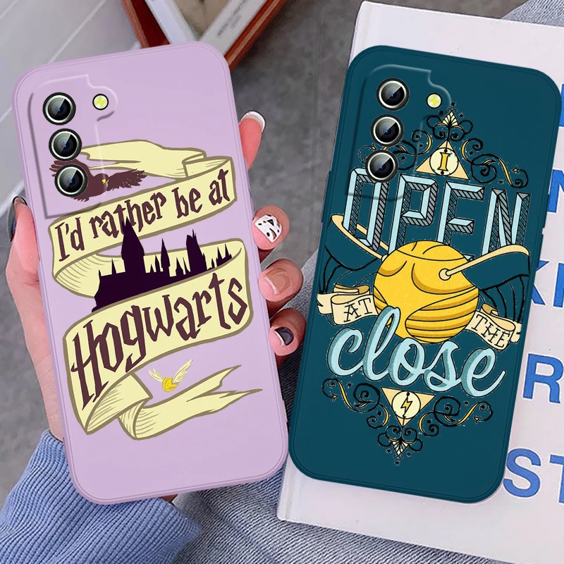 Magic Map P-potters Phone Case For Samsung Galaxy S23 S22 S21 S20 FE Ultra Plus S10 Lite 5G Liquid Rope Funda Cover
Magic Map P-potters Phone Case For Samsung Galaxy S23 S22 S21 S20 FE Ultra Plus S10 Lite 5G Liquid Rope Funda Cover