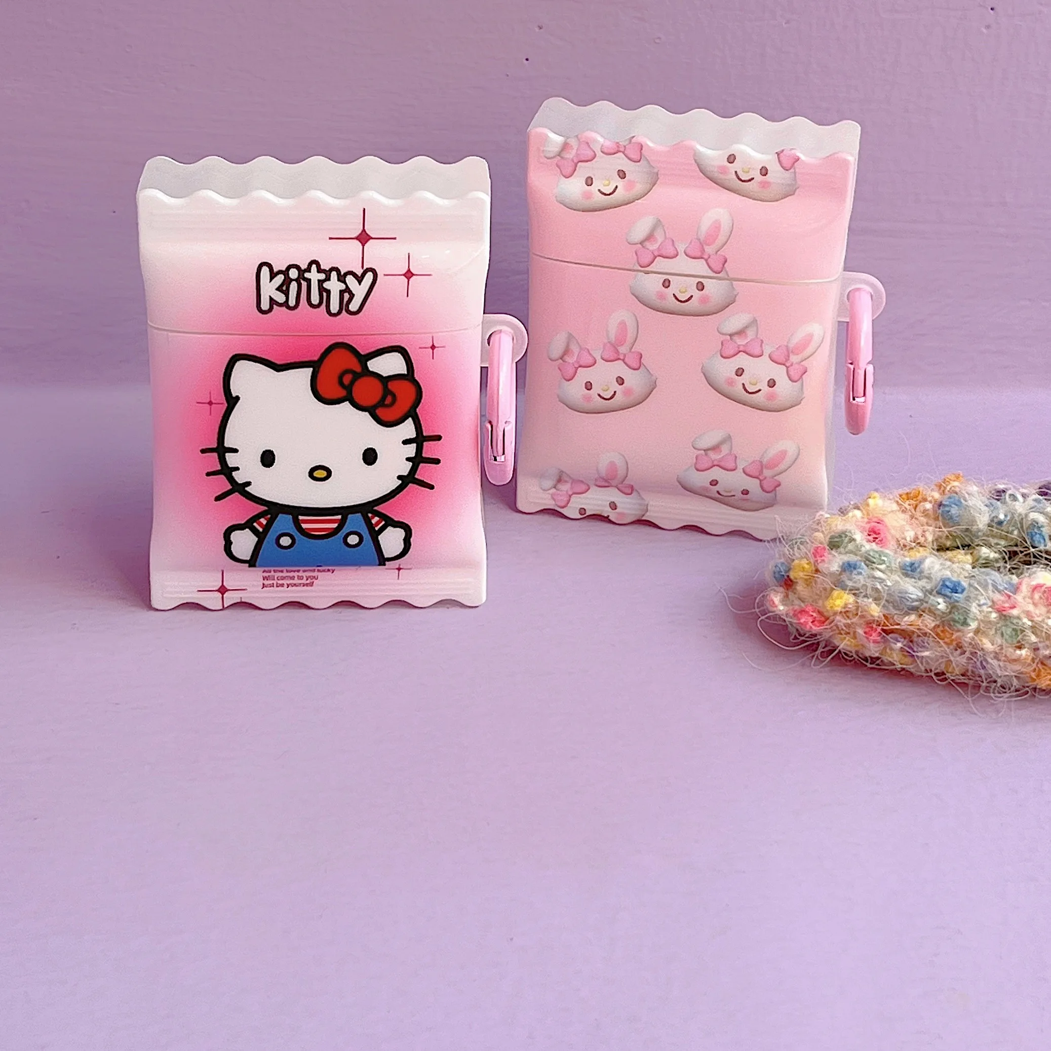 Creative candy packaging Sanrio Hello Kitty rabbit Earphones Case for Apple AirPods Air Pods 1 Pro 2 3 Cover Headphone Box
Creative candy packaging Sanrio Hello Kitty rabbit Earphones Case for Apple AirPods Air Pods 1 Pro 2 3 Cover Headphone Box