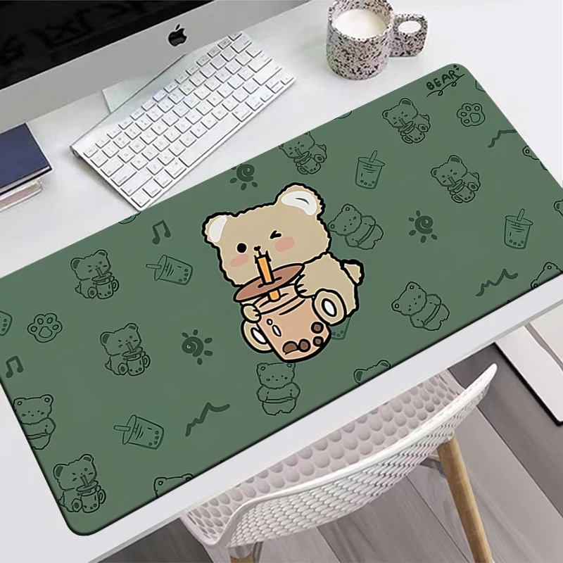 Mouse Pad Xxl Extended Desk Mat Kawaii Cute Cartoon Bear Protector Carpet Keyboard Gaming Computer Gamer Accessories Table Pads 
Mouse Pad Xxl Extended Desk Mat Kawaii Cute Cartoon Bear Protector Carpet Keyboard Gaming Computer Gamer Accessories Table Pads