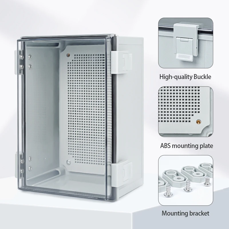 IP67 Waterproof Plastic Enclosure With Hasp Electrical Junction Box Outdoor Sealed Switch Power Case Distribution Boxes
IP67 Waterproof Plastic Enclosure With Hasp Electrical Junction Box Outdoor Sealed Switch Power Case Distribution Boxes