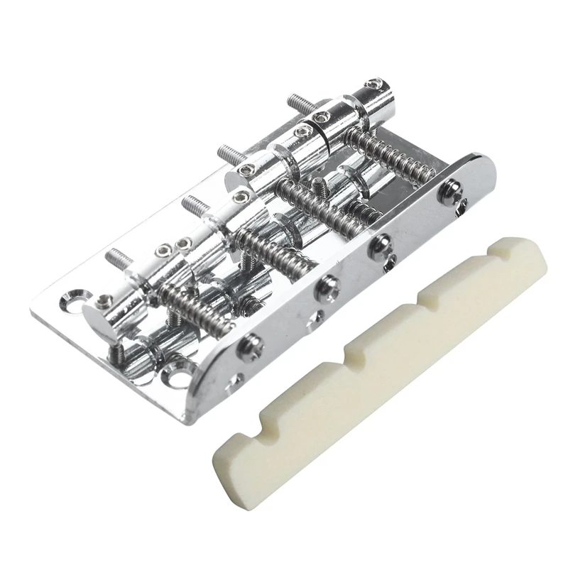 2 Set Accessories: 1Set Vintage Bass Bridge Assembly For Vintage Jazz Bass & 1Set Pre-Slotted Flat Bottom Bone Bass Nut
2 Set Accessories: 1Set Vintage Bass Bridge Assembly For Vintage Jazz Bass & 1Set Pre-Slotted Flat Bottom Bone Bass Nut